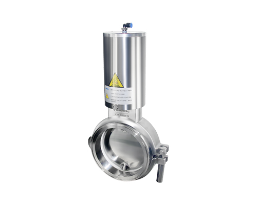 立式氣動(dòng)粉體蝶閥